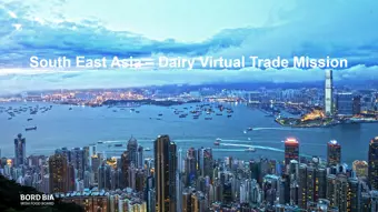 South East Asia - Dairy Virtual Trade Mission - 2021