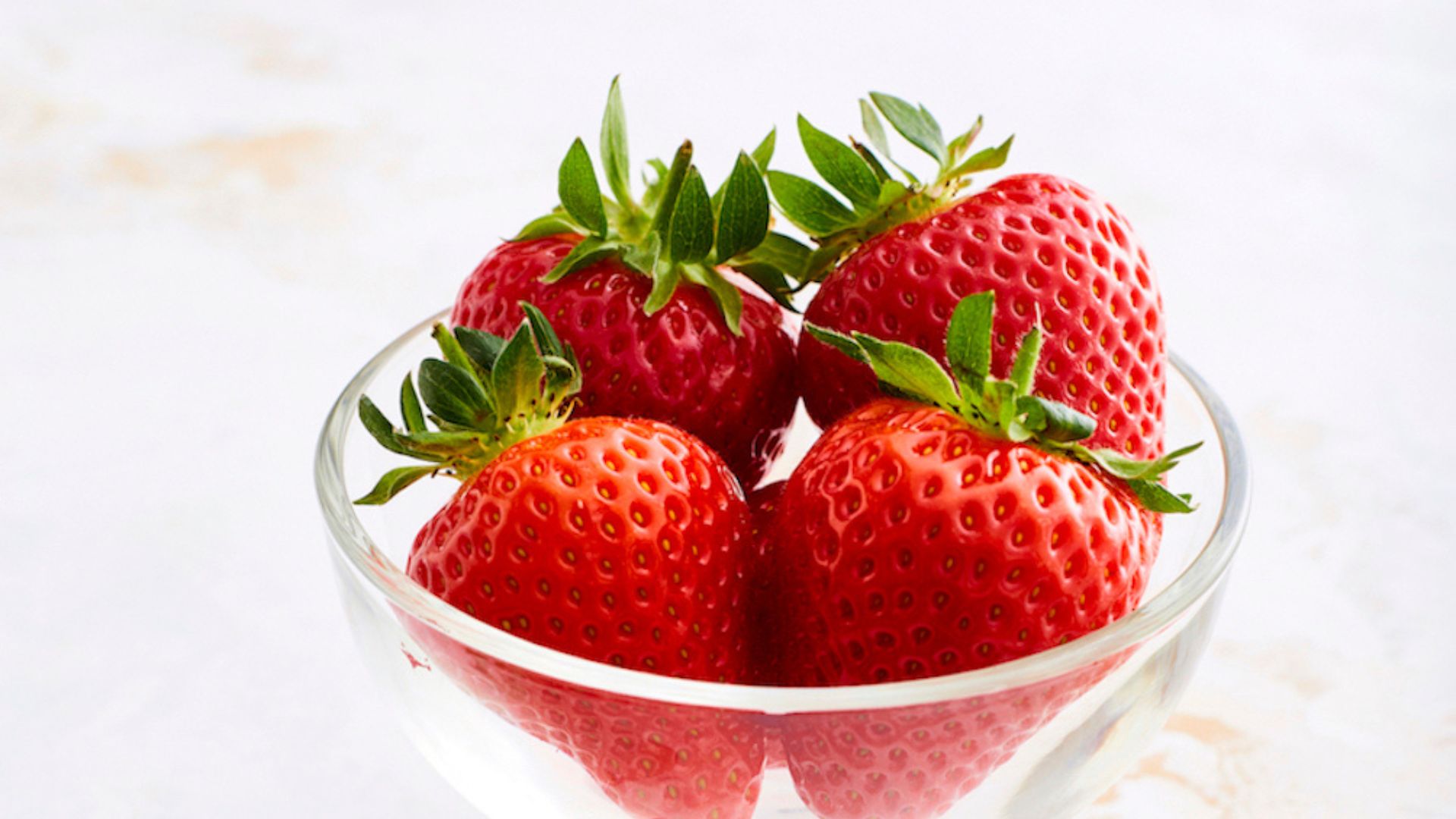 strawberries in a bowl