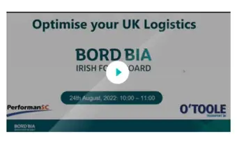 Optimise your UK Logistics Webinar
