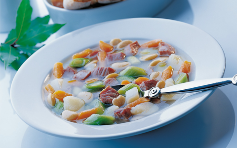 Bacon and Bean Stew