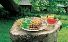 Beef and Fresh Pineapple Kebabs
