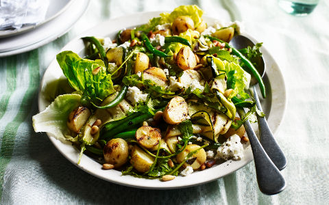 Courgette and Potato Salad