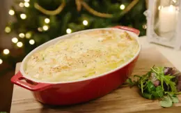 Neven’s Filo-Crusted Cheesy Ham and Leek Pie