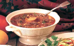 Beef, Bacon and Bean Soup