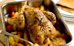 Roast Chicken with Thyme