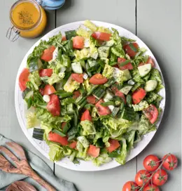 Fresh and Easy Leafy Green Salad