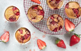 Strawberry Muffins