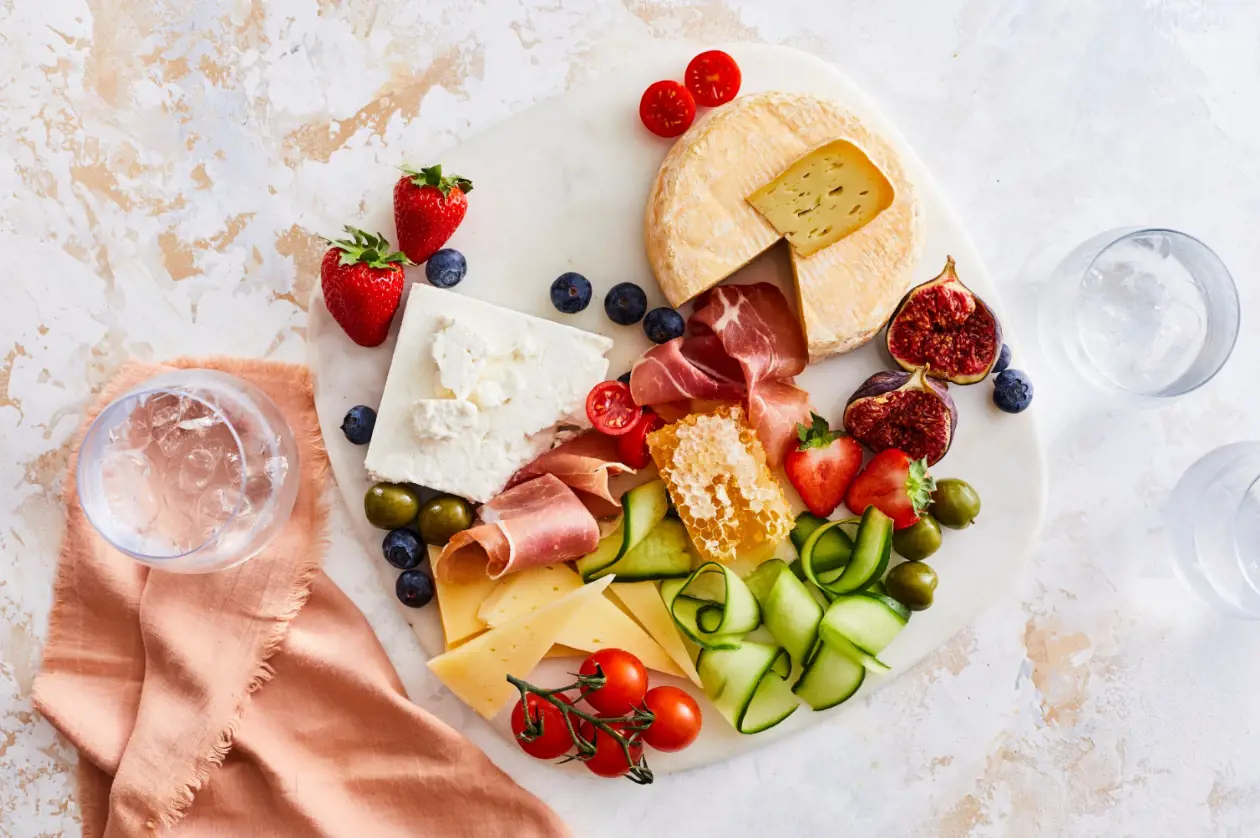 summer cheese board