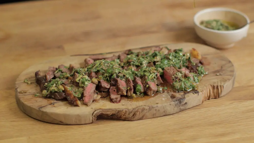 Rib eye steak