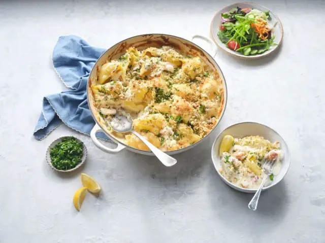 Crab Pasta Bake