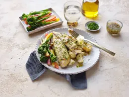 Grilled Mackerel with a Potato Salad