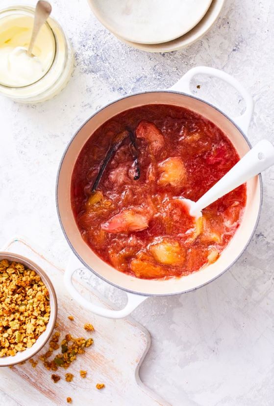 Stewed Rhubarb