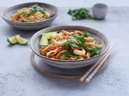 Singapore Style Stir-fry Noodles with Dublin Bay Prawns
