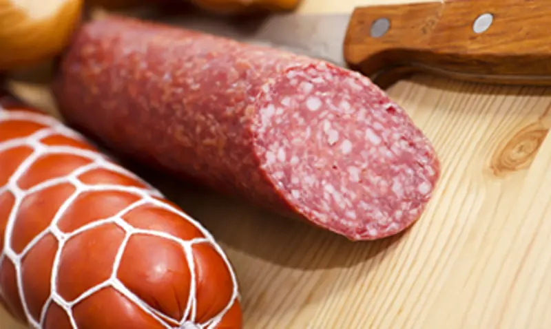 raw sausage meat