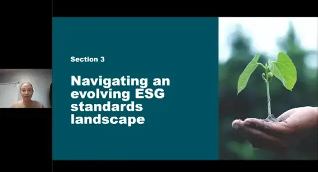 Navigating an Evolving ESG Standards Landscape