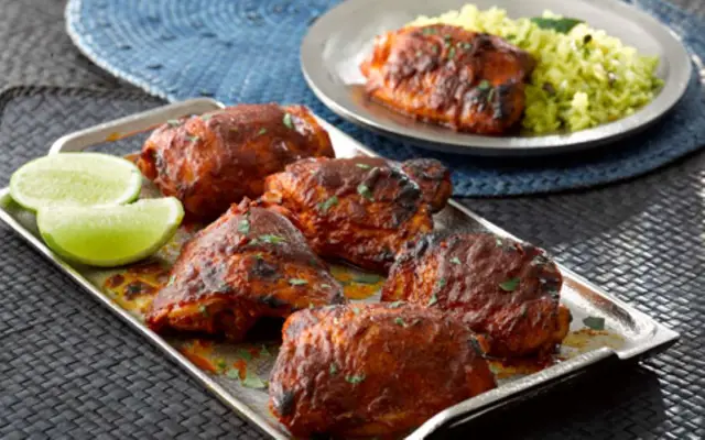 Tandoori Chicken with Pillau Rice