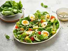 Summer Egg Salad with Basil